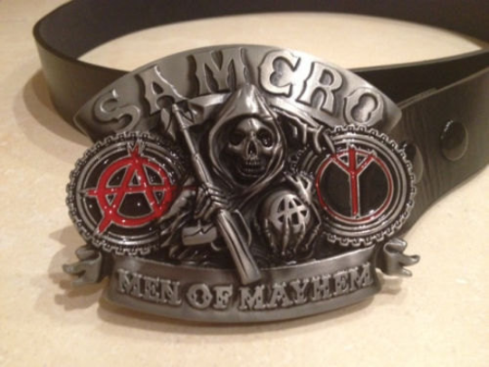 Sons of Anarchy - Men of Mayhem Buckle with belt