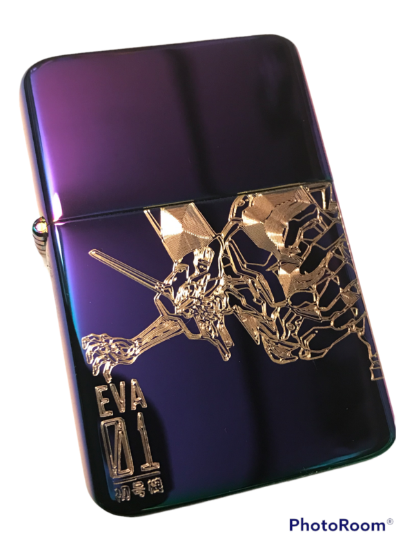 Evangelion - Shinji UNIT 01 Anime Lighter, spectrum finish