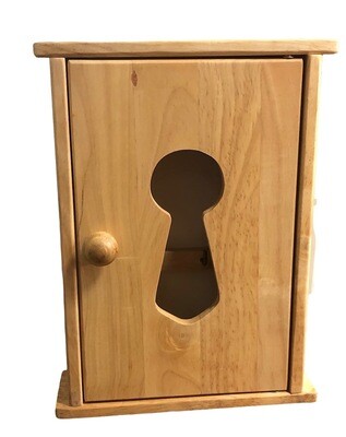 Wooden KEY CABINET for the Home 8 Hooks