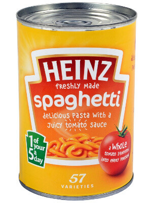Sterling - False Heinz Spaghetti Safe-Can with Hidden Storage Compartment 