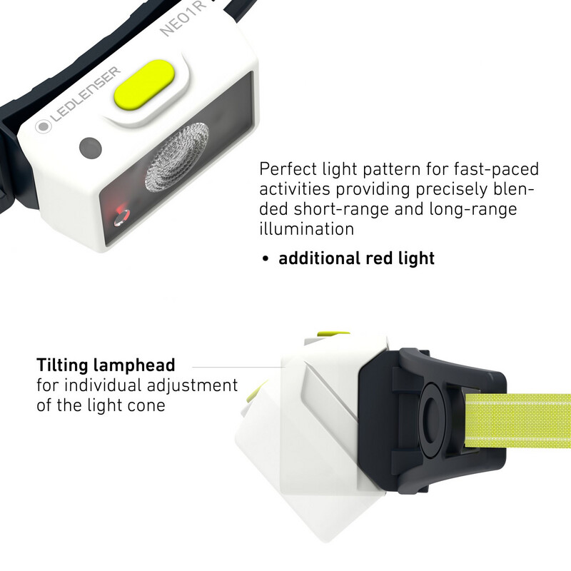 Led lenser NEO 1R Rechargeable LED Headlamp neo1r head light