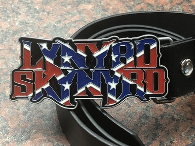 LYNYRD SKYNYRD Logo buckle with belt