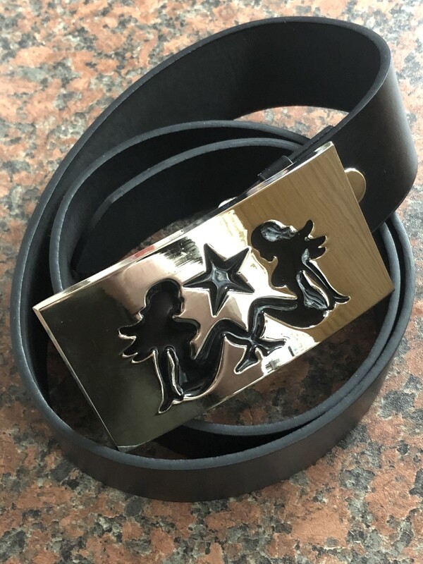 Trucker Girl Buckle with belt