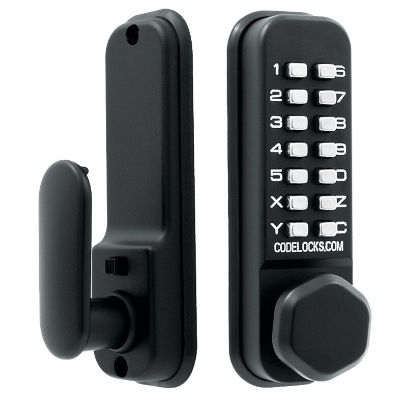 Codelocks Digital Door Lock CL255 Marine Grade finish black