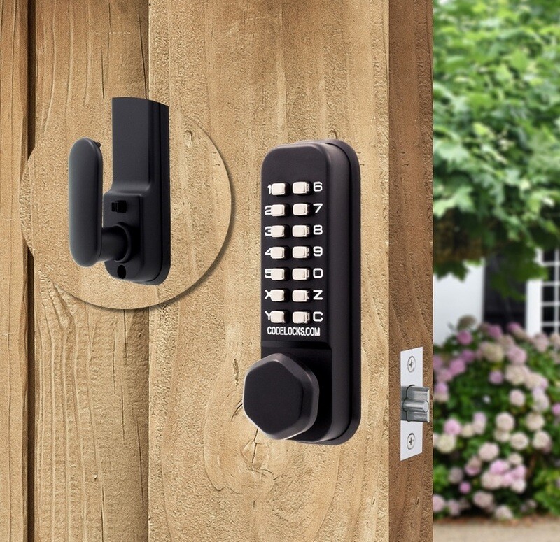 Codelocks Digital Door Lock CL255 Marine Grade finish black