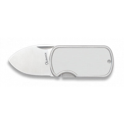Albainox - Dog Tag Knife with Clip *Personalised Engraving Available*