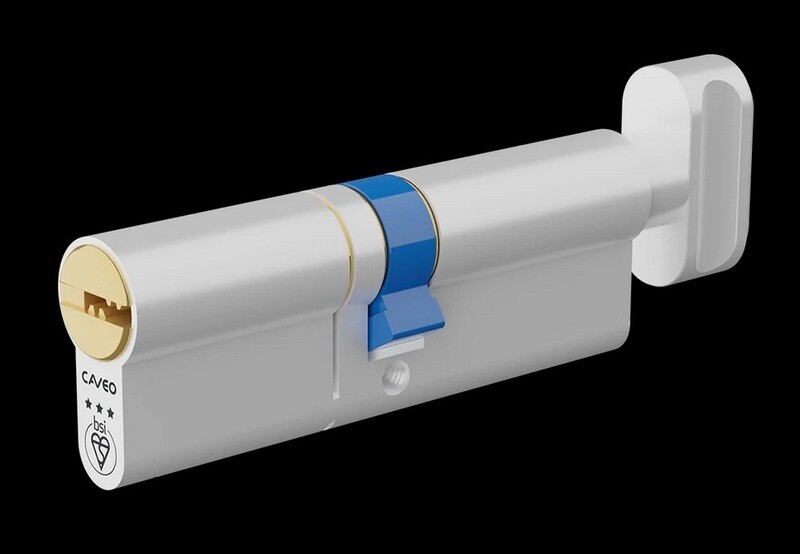 Caveo 3 STAR Euro Cylinder Lock 45/45 Thumbturn- 90mm ANTI-SNAP PICK &amp; BUMP