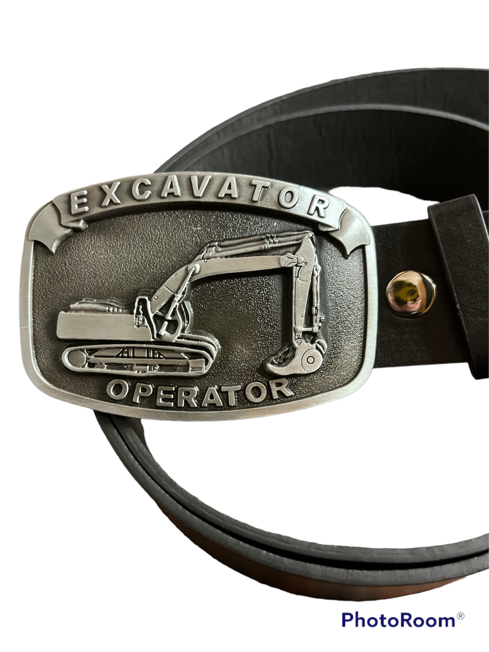 Excavator Operator Belt Buckle with belt Digger Machine