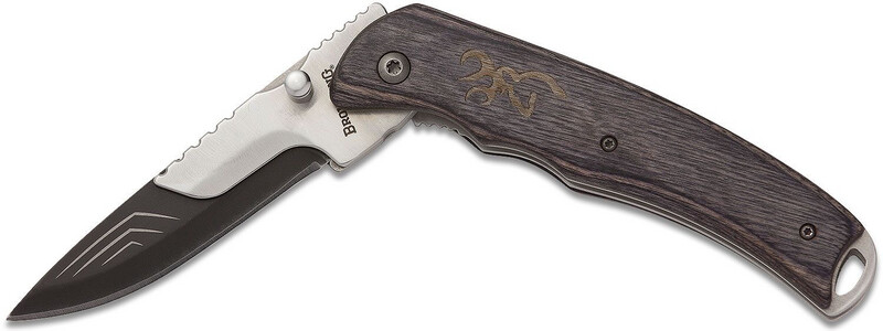 Browning - Speed Load All Season Folding Knife - 7 Spare Drop Point Blades + Pouch