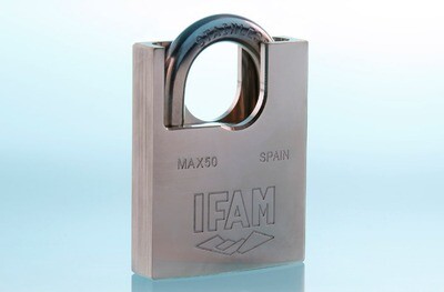 IFAM MAX50 Marine Padlock KEYED ALIKE 50mm stainless steel