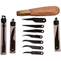 Uncle Henry Knives: Uncle Henry Deluxe Wood Carving Kit, SC-22UH