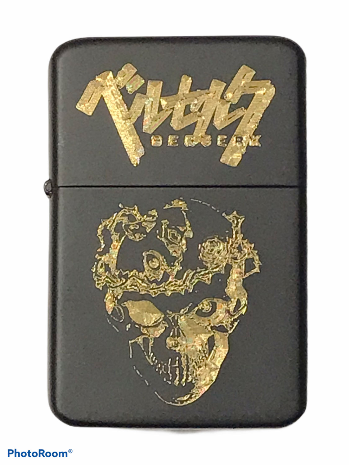 BERSERK manga/anime Skull Knight Lighter, Matte Black Finish