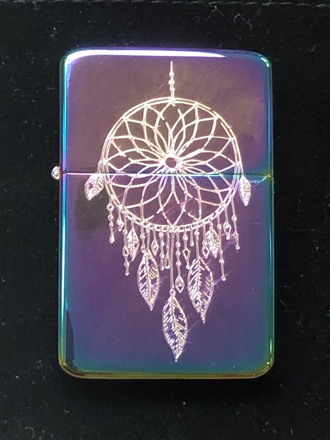 Dream Catcher Lighter, Rainbow Spectrum Finish