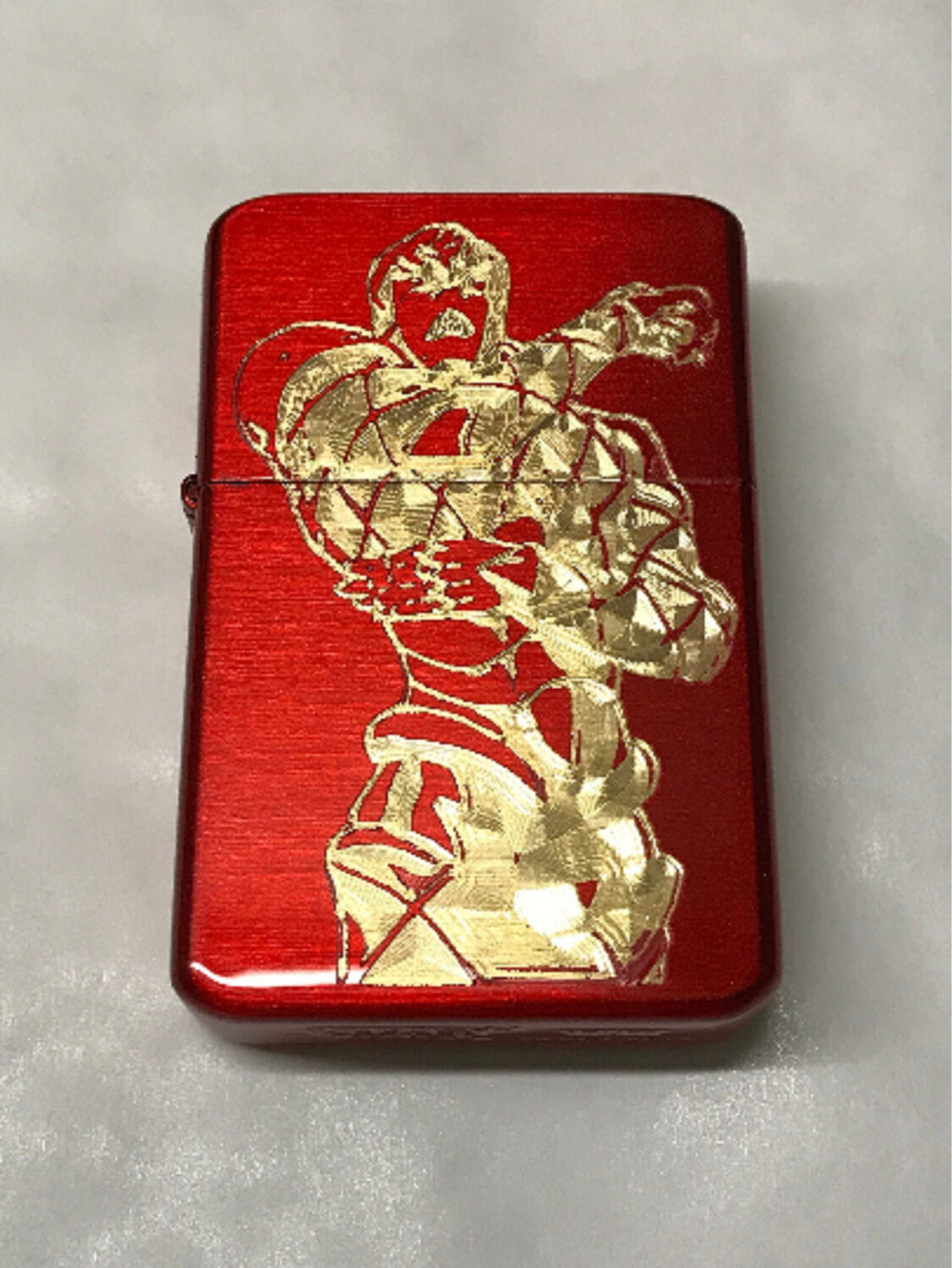 Jojo’s Bizarre Adventure KING CRIMSON Lighter, Polished Red Finish