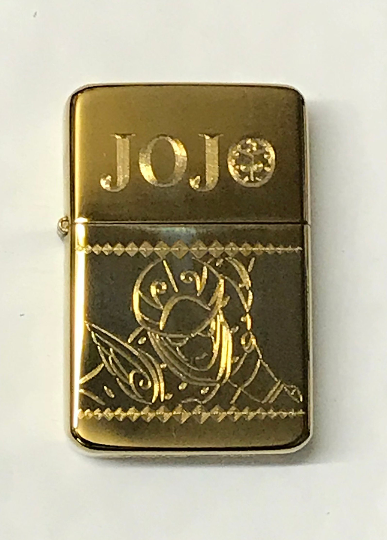 Jojo’s Bizarre Adventure Giorno’s GOLD EXPERIENCE Lighter, Polished Gold Finish