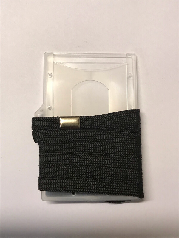 Nylon Lanyard with ID Card Holder