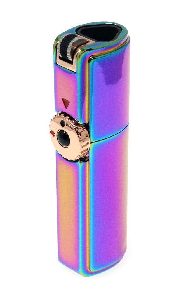 Jobon Triple Jet Flame Torch Lighter RAINBOW butane gas