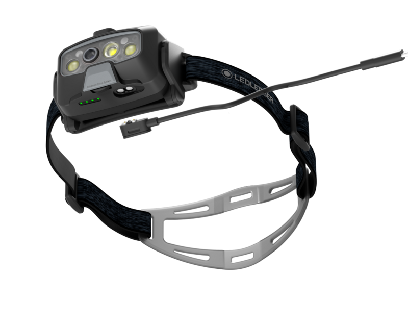Ledlenser HF8R CORE Rechargeable Head Torch Lamp BLACK led lenser