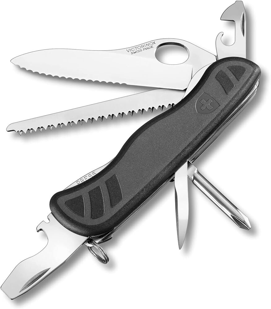 Victorinox Swiss Army Knife - Soldier (Black) Victorinox Swiss Army Knife - Soldier (Black)