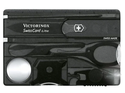 Victorinox Swiss Army Knife - SWISS CARD LITE black