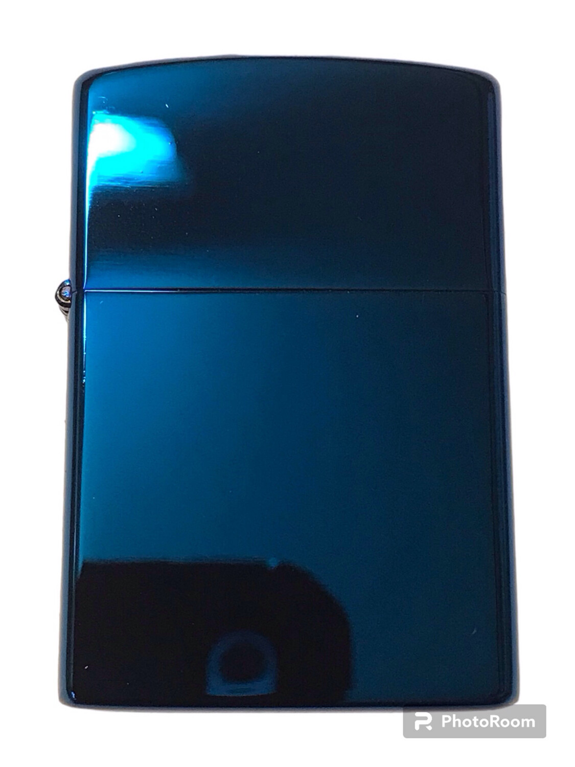 Zorro - Heavy Duty Refillable Polished Blue Lighter *Personalised Engraving Available*