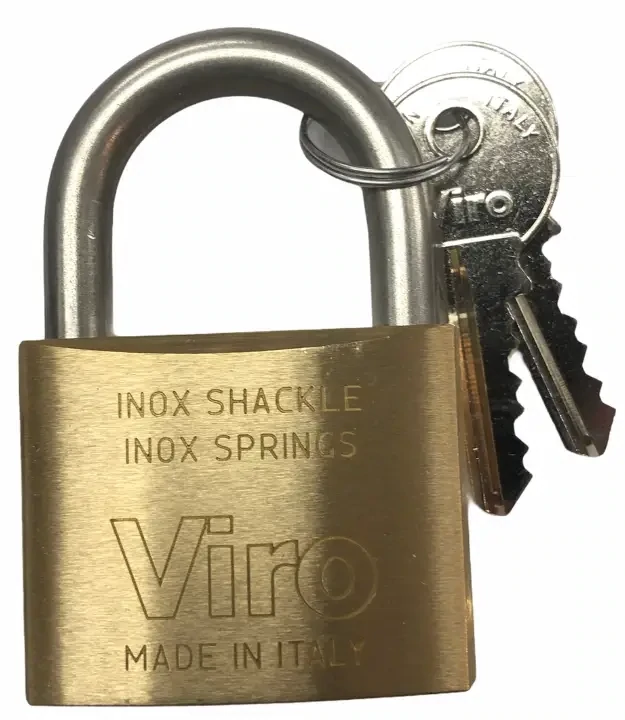 VIRO 40mm Marine Padlock Rust Proof Stainless Steel Shackle