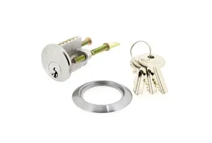 Zone Locks - Satin Chrome Rim Cylinder