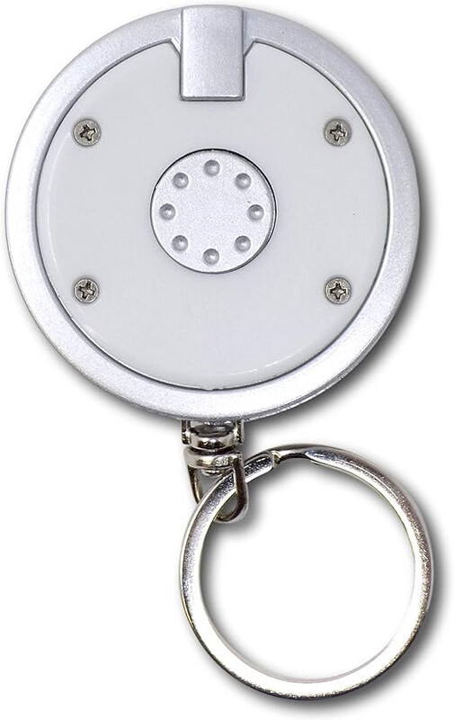 Cash Minder Ultraviolet UV forensic flashlight torch Keychain, Counterfeit Fraud Currency Detector, Battery Operated