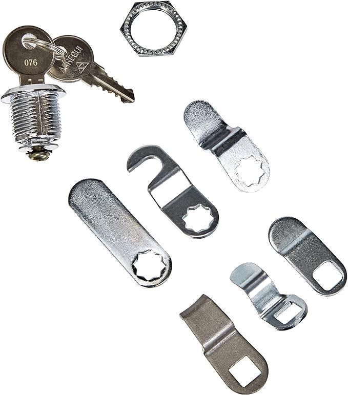 ARREGUI - CER1004 2.35 x 2.35 x 1.3 cm Outside Mailbox Lock Set, Letterbox Postbox Post Outdoor