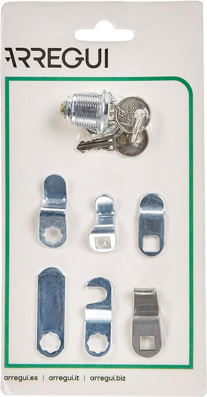 ARREGUI - CER1004 2.35 x 2.35 x 1.3 cm Outside Mailbox Lock Set, Letterbox Postbox Post Outdoor