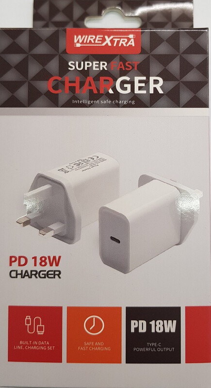 Wire Xtra - PD 18W Super Fast Type-C Charger