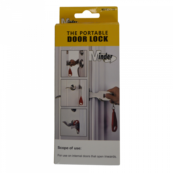 Minder Portable Door Lock - Ideal For Hotel Stays