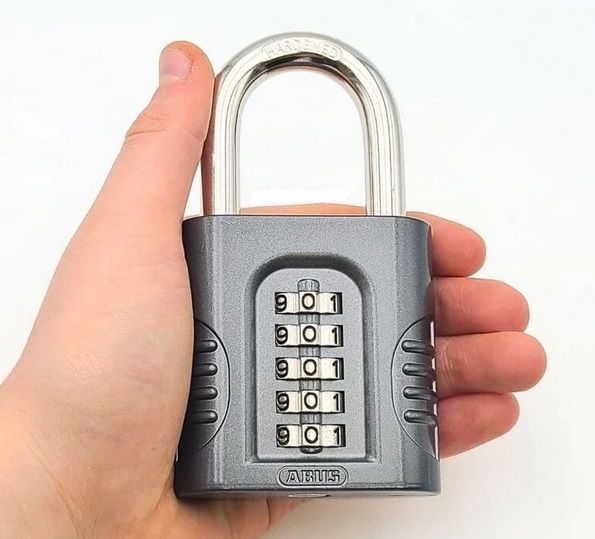 ABUS Super Code Combination Padlock 5 Digit  158/65 number 65mm