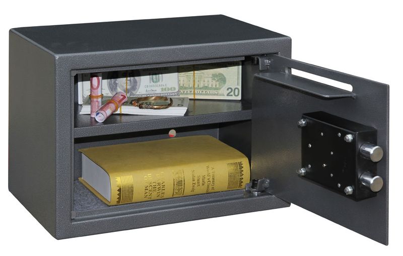Phoenix Vela Deposit Home &amp; Office SS0802KD Size 2 Security Safe with Key Lock