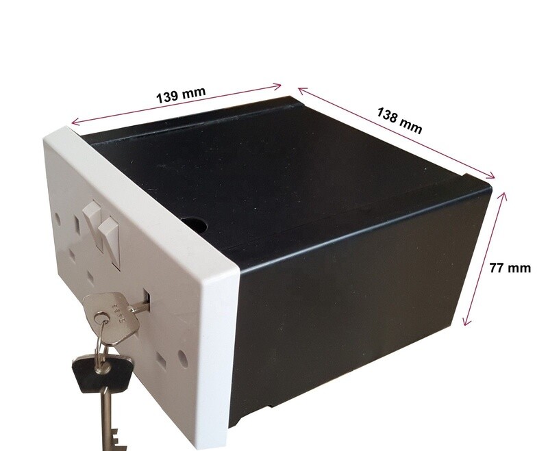 SOCKET SAFE Diversion Wall Safe hidden stash security