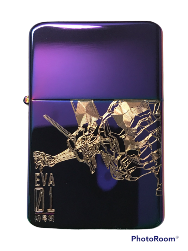 Evangelion - Shinji UNIT 01 Anime Lighter, spectrum finish