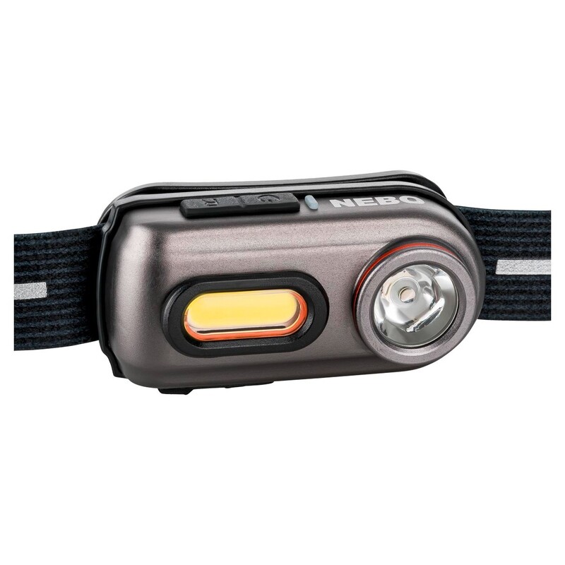 NEBO - EINSTEIN 400 Lumens Headlamp USB rechargeable head flashlight