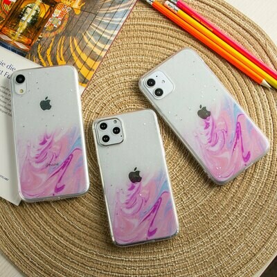 Силиконовый чехол Акварель для iPhone 12 Mini Силиконовый чехол Акварель для iPhone 12 Mini