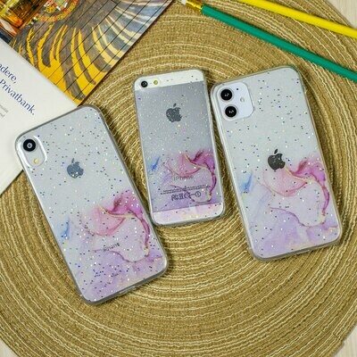 Силиконовый чехол Акварель для iPhone 12 Mini Силиконовый чехол Акварель для iPhone 12 Mini