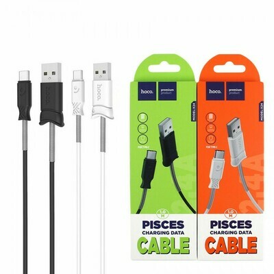 USB - Type-C дата кабель HOCO X24, 1 м USB - Type-C дата кабель HOCO X24, 1 м