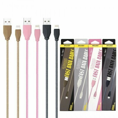 USB-Lightning дата кабель AWEI CL-981 1 М USB-Lightning дата кабель AWEI CL-981 1 М