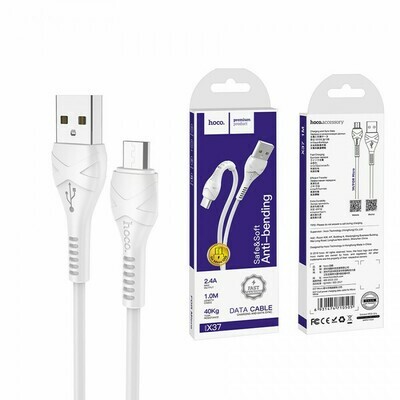USB-Micro USB дата кабель HOCO X37, 1 м USB-Micro USB дата кабель HOCO X37, 1 м