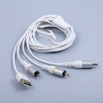 AV кабель для Apple iPad iPhone iPod с USB AV кабель для Apple iPad iPhone iPod с USB