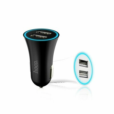 Автомобильный адаптер Hoco UC204 на 2 USB Автомобильный адаптер Hoco UC204 на 2 USB