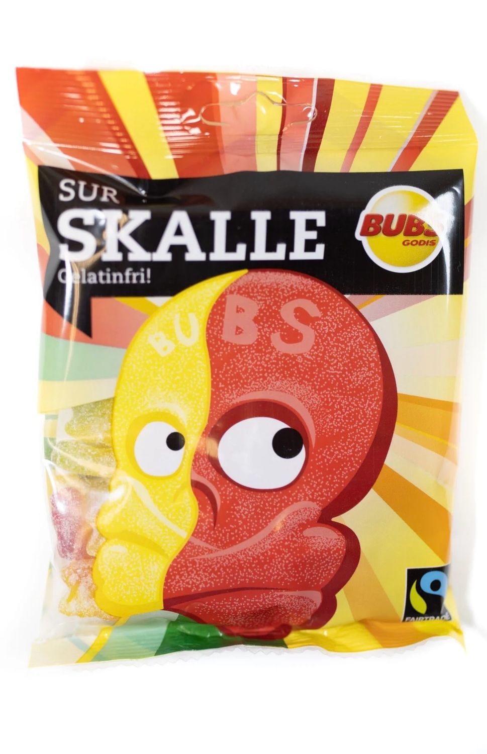 BUBS SOUR SKULLS 90G