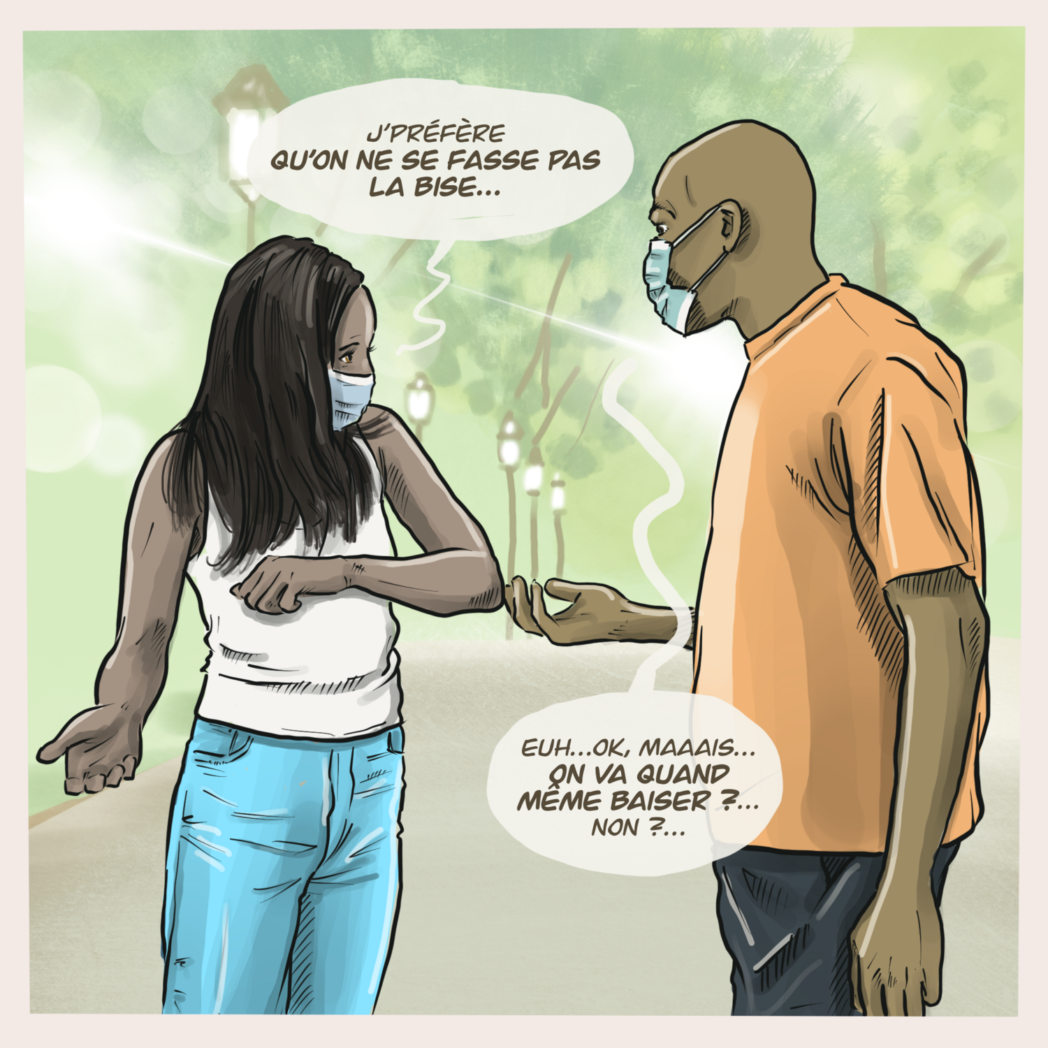 Dessin d&#39;humour original signé