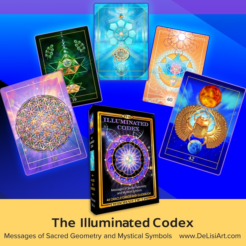The Illuminated Codex Oracle Cards