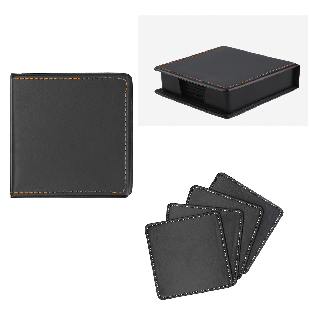 Set de 4 portavasos LAOS