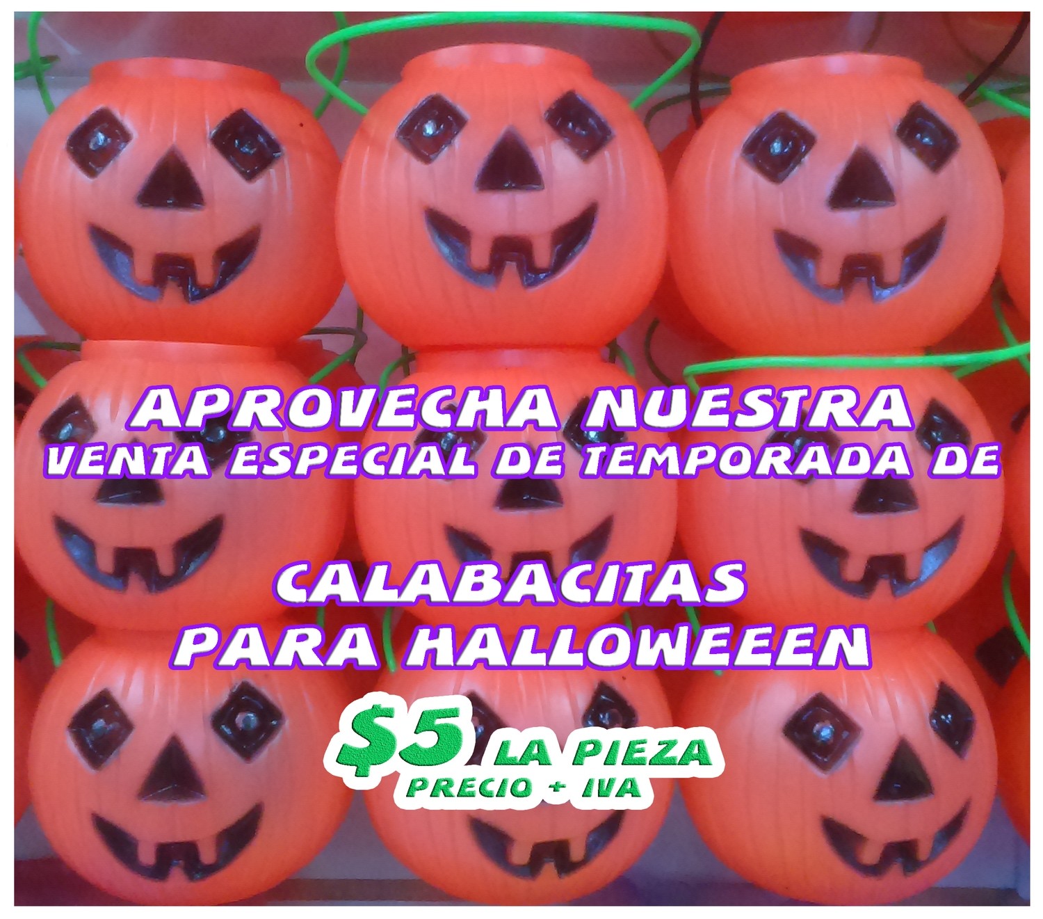 Calabaza para Halloween