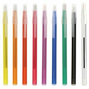 BOLIGRAFO PLASTICO TRANSLUCIDO C/TAPA KAP AMA